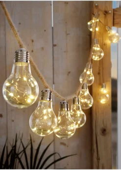 Guirlande lumineuse solaire avec boules