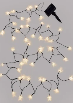 Guirlande lumineuse solaire avec 50 petites sphères LED