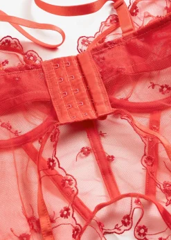 Guêpière et tanga (ens. 2 pces)