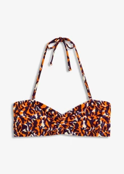 Haut de bikini bandeau à bretelles amovibles