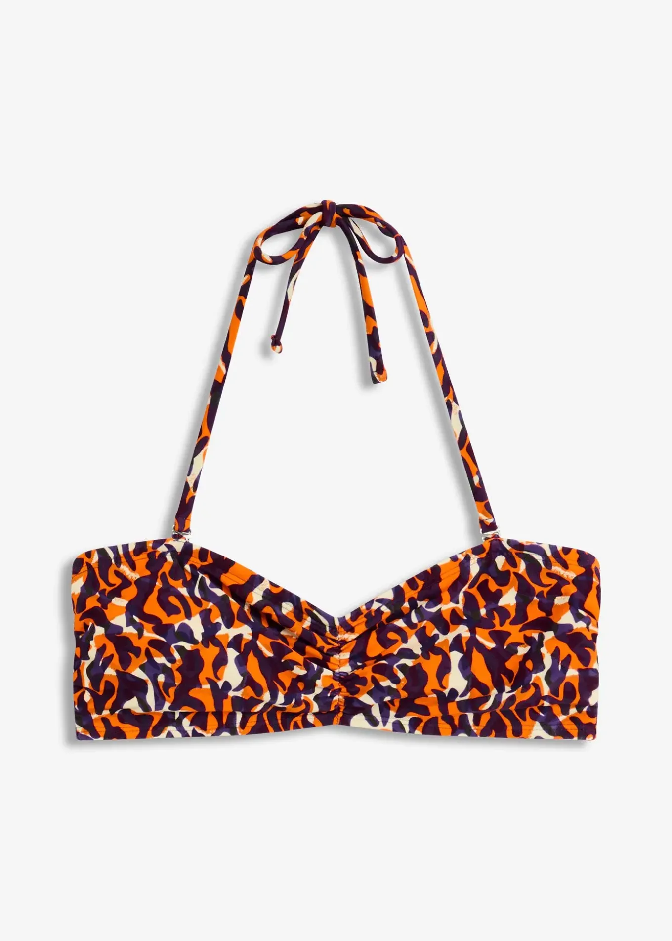 Haut de bikini bandeau à bretelles amovibles