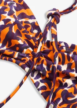 Haut de bikini bandeau à bretelles amovibles