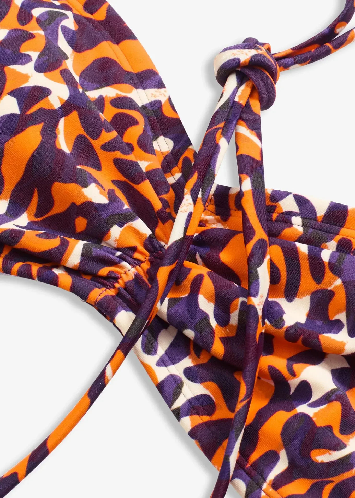 Haut de bikini bandeau à bretelles amovibles