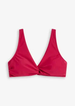 Haut de bikini brassière à détail torsadé