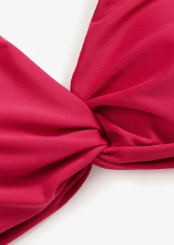 Haut de bikini brassière à détail torsadé