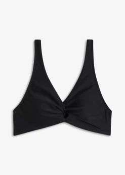 Haut de bikini brassière à détail torsadé