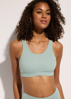 Haut de bikini brassière à bande sous-poitrine réglable