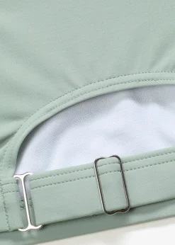 Haut de bikini brassière à bande sous-poitrine réglable