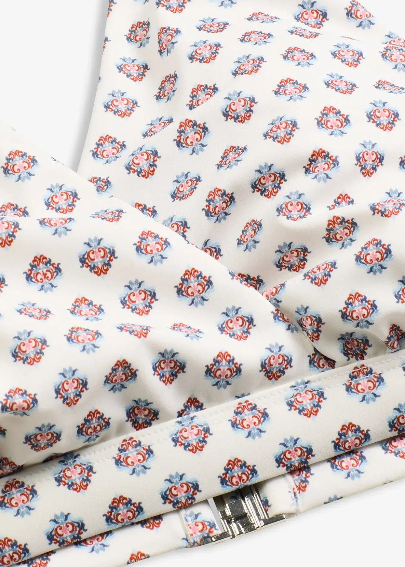 Haut de bikini brassière avec col en V