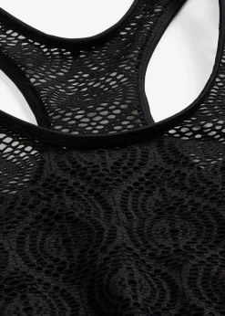 Haut de bikini brassière avec dentelle