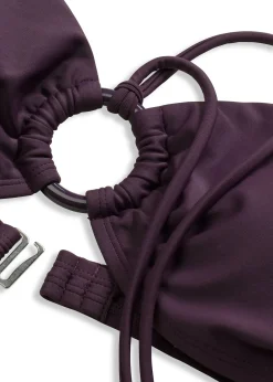 Haut de bikini brassière détail anneau