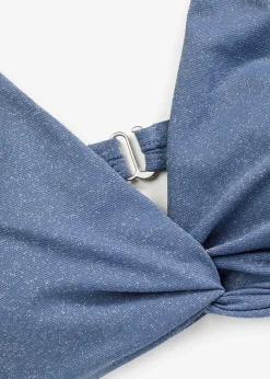 Haut de bikini brillant