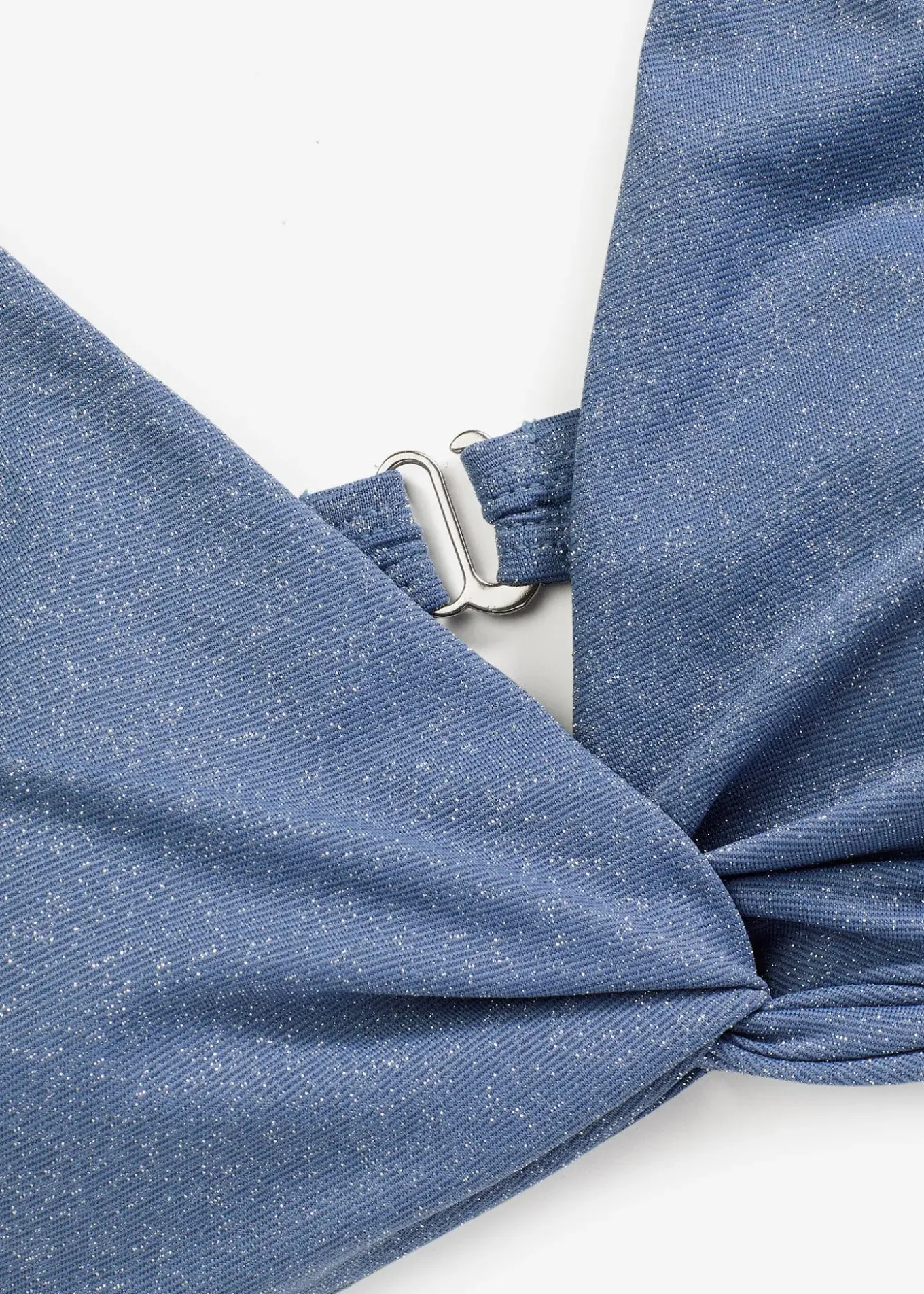 Haut de bikini brillant