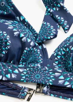 Haut de bikini dos nu à décolleté en V