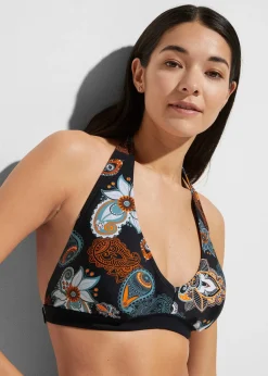 Haut de bikini dos nu avec polyamide recyclé