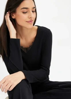 Haut de pyjama contenant de la viscose