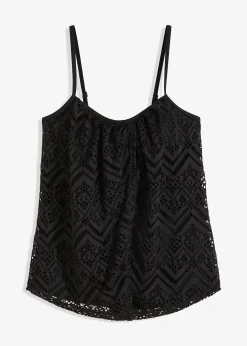 Haut de tankini en dentelle