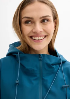 Imperméable léger avec sac à bandoulière