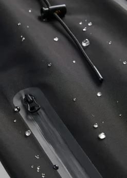 Imperméable léger avec sac à bandoulière