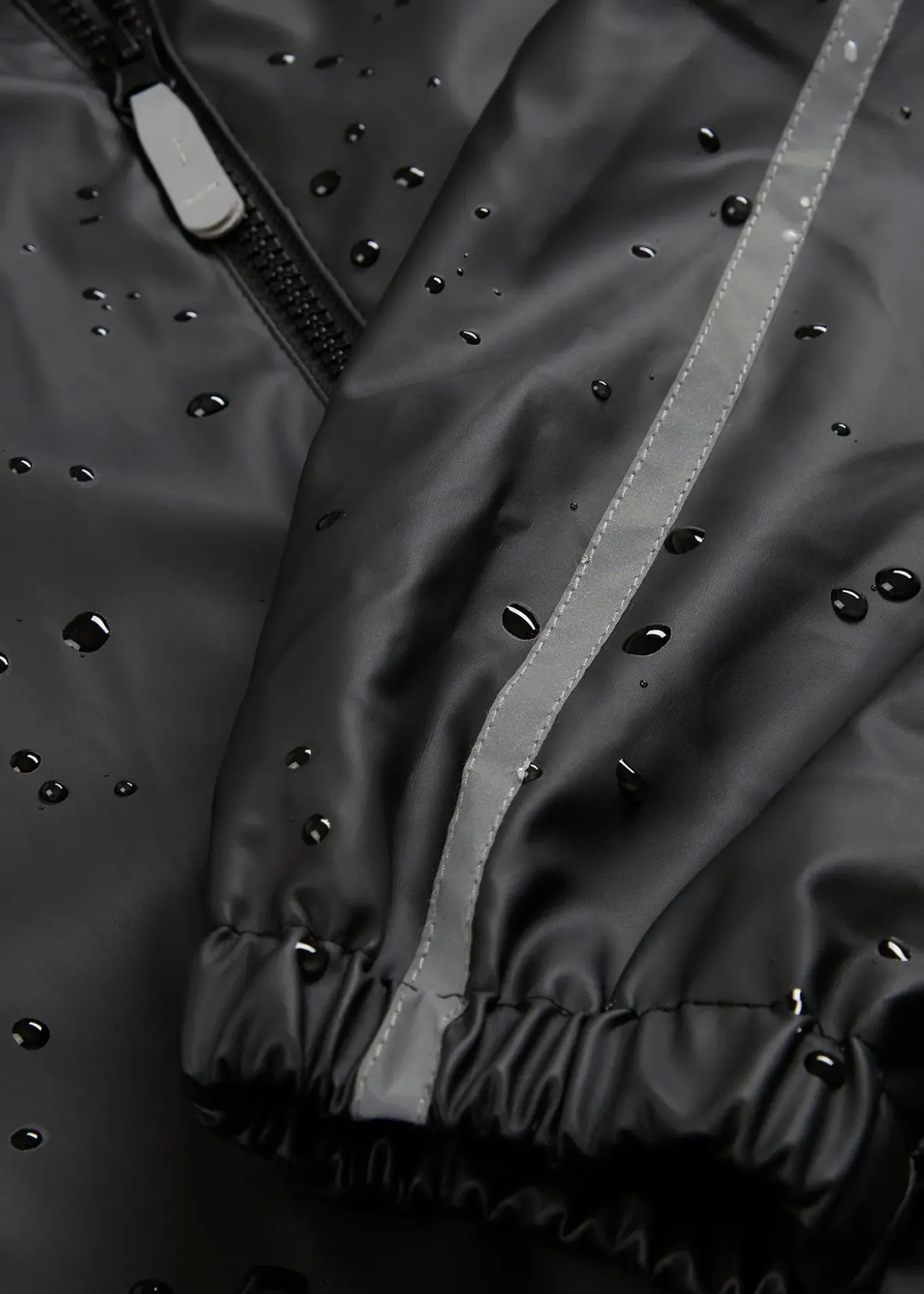 Imperméable thermique à doublure polaire et capuche amovible