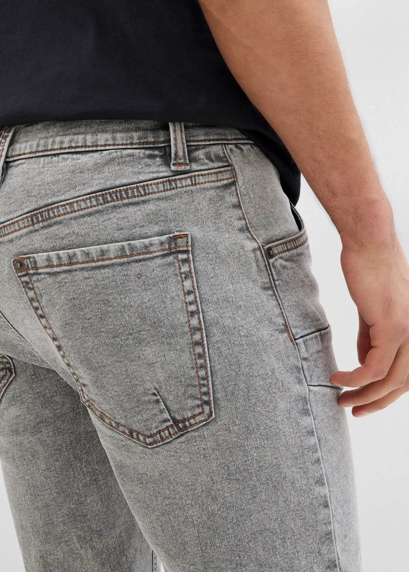 Jean 3/4 droit, Regular, droit