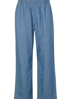 Jean à enfiler léger avec taille confortable, coupe large