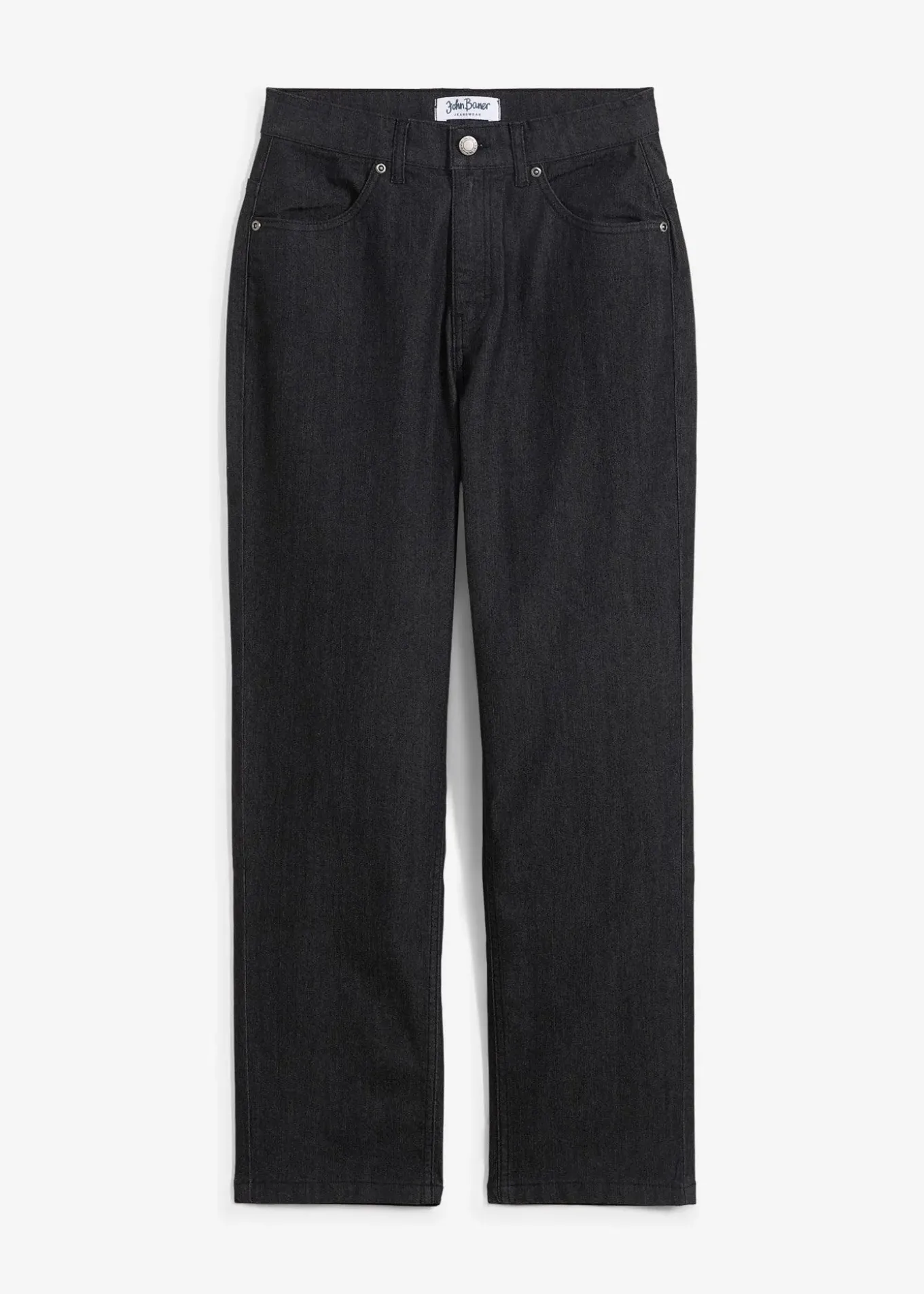 Jean ample à taille réglable, droit