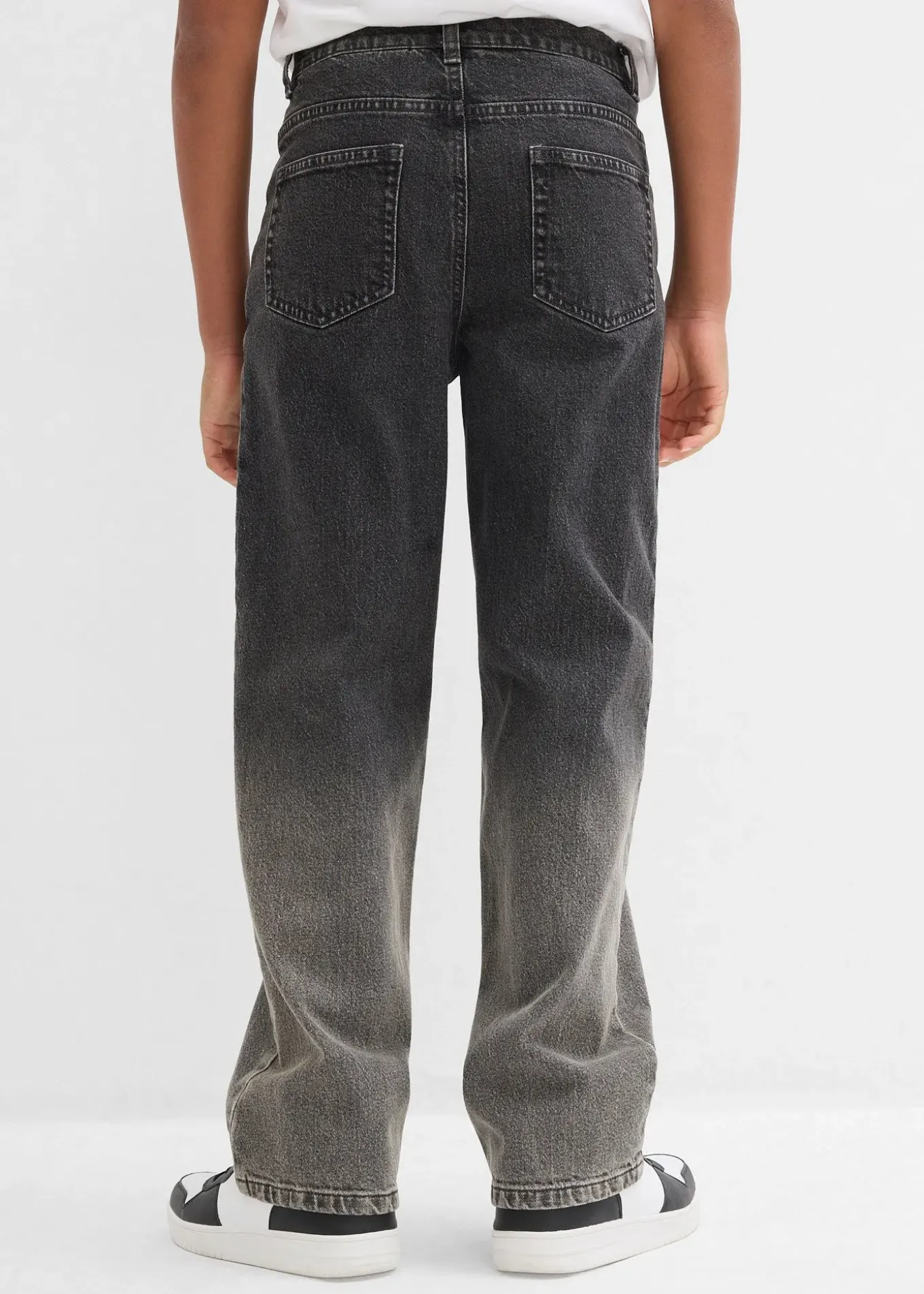 Jean ample et droit à dégradé