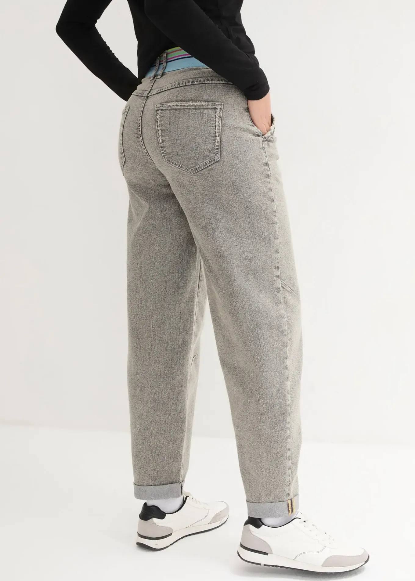 Jean au délavage vintage