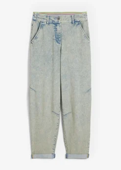 Jean au délavage vintage