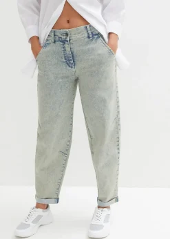 Jean au délavage vintage