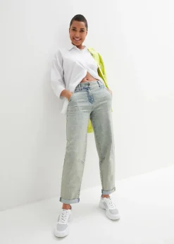 Jean au délavage vintage