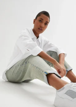 Jean au délavage vintage