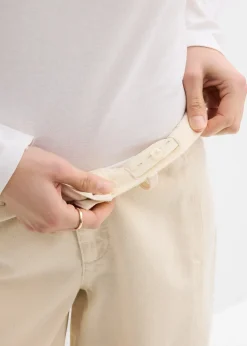 Jean barrel, taille mi-haute