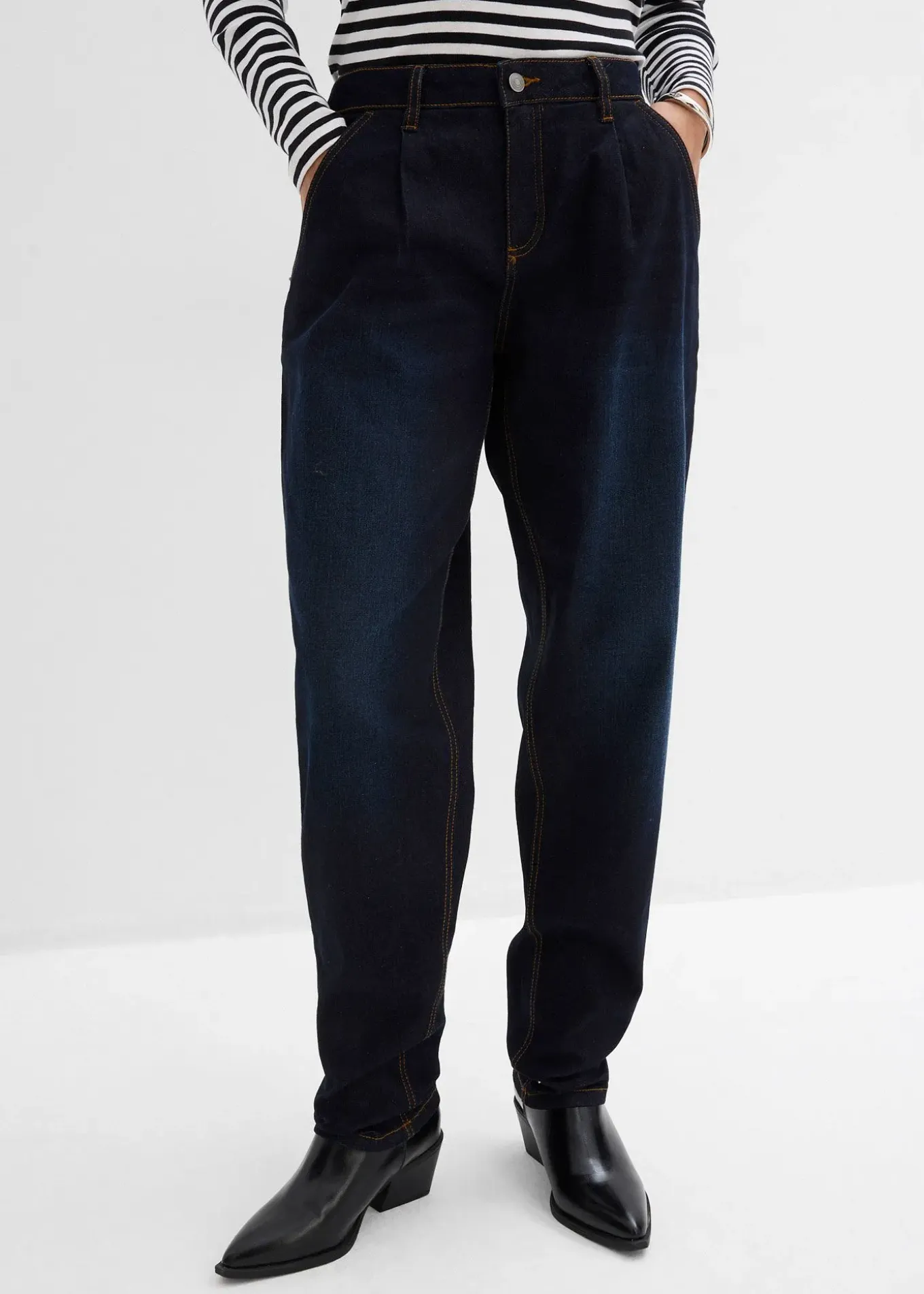 Jean Barrel, taille mi-haute, extensible