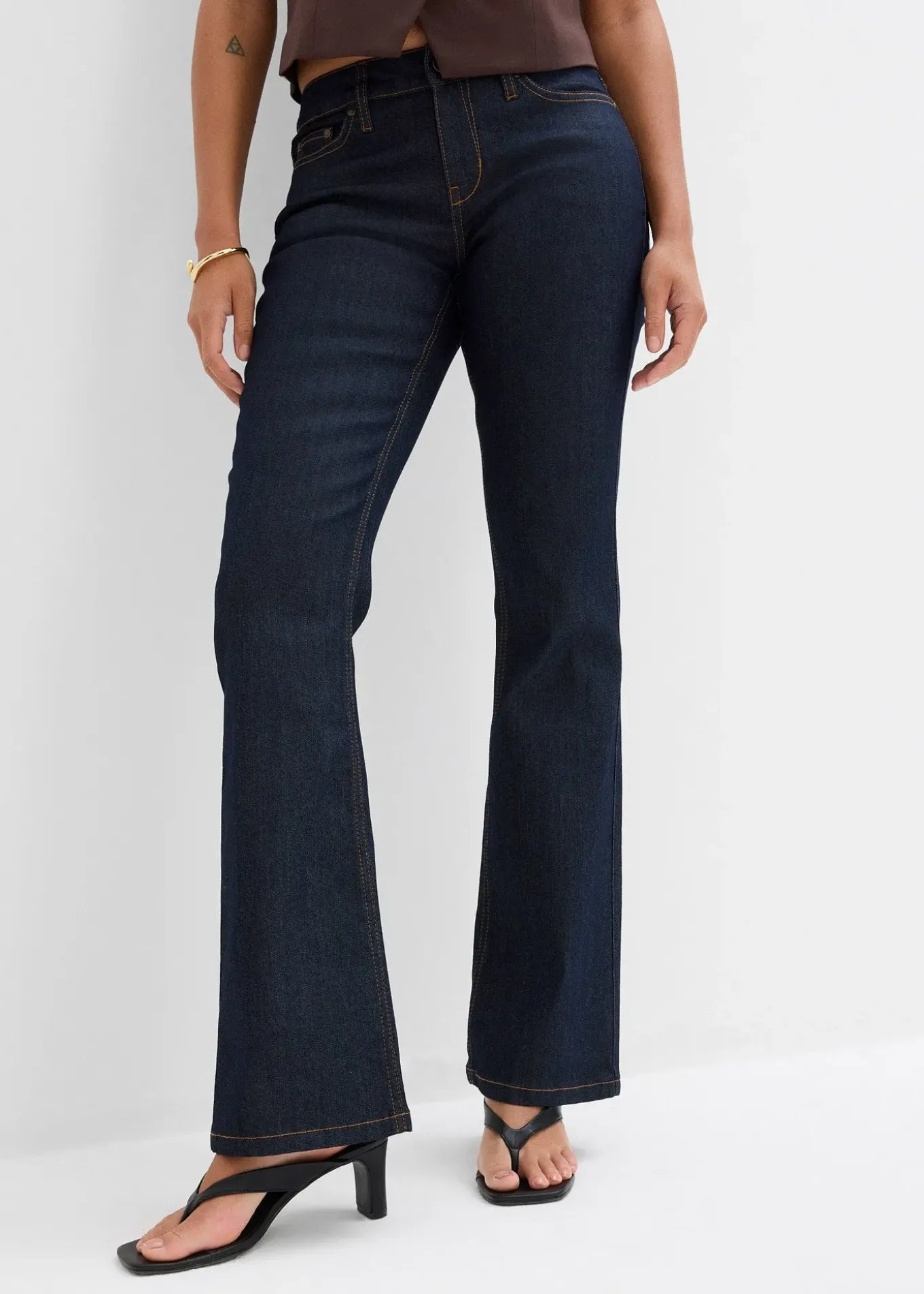 Jean bootcut extensible