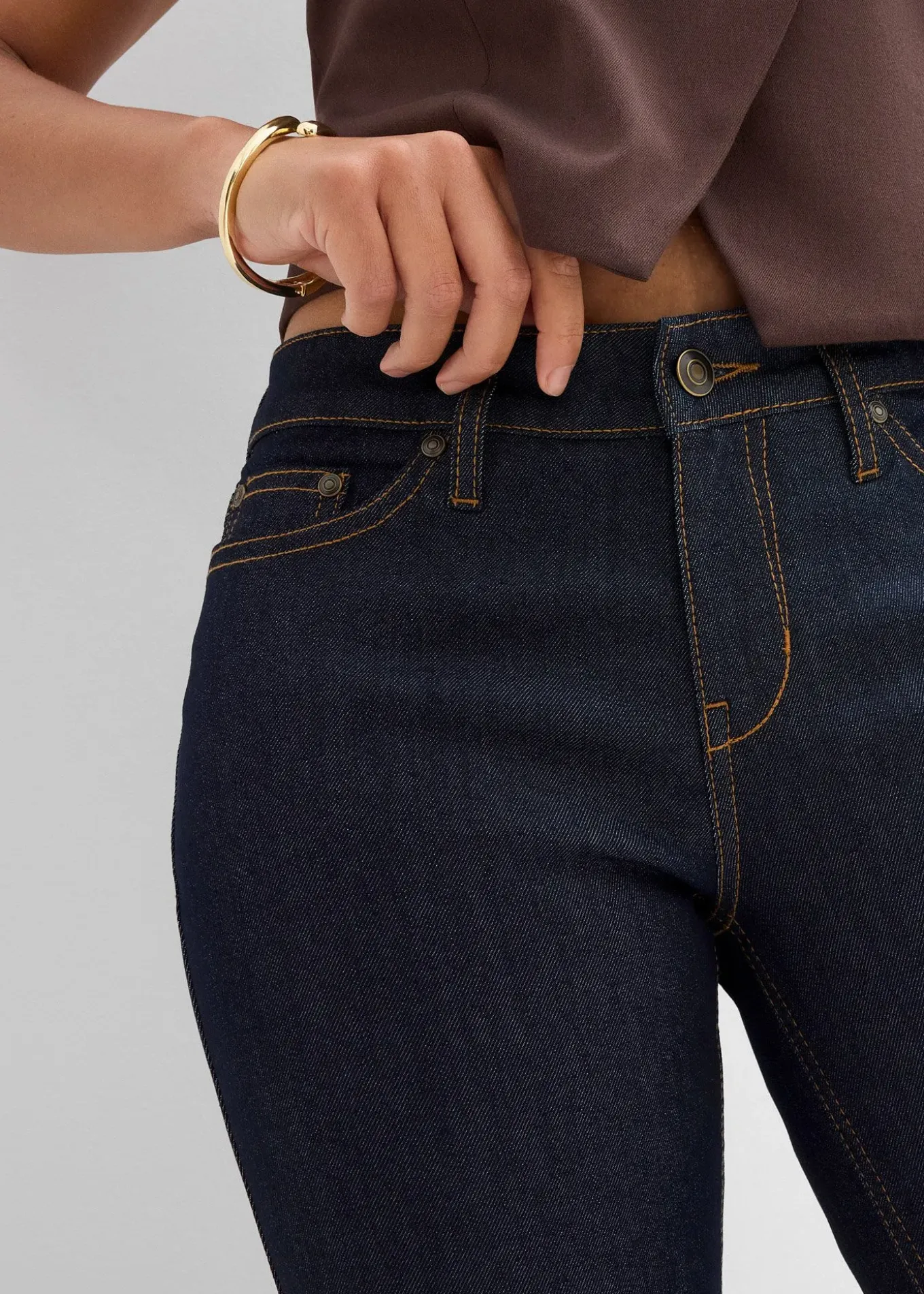 Jean bootcut extensible