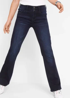 Jean bootcut sculptant taille haute, ultra doux