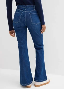 Jean bootcut taille haute, extensible