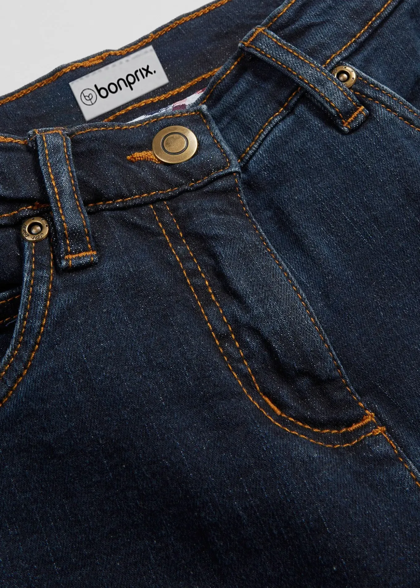 Jean bootcut taille haute, extensible