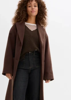 Jean bootcut taille haute élastiquée