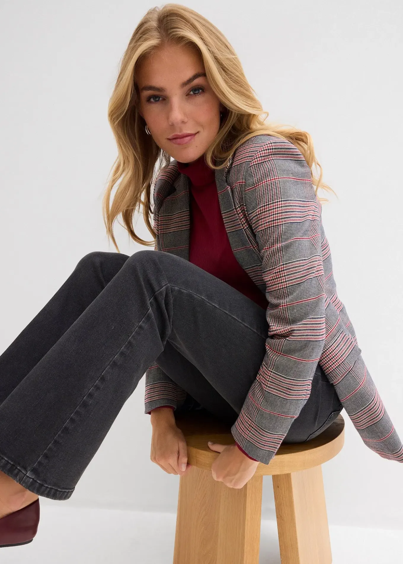 Jean bootcut taille haute