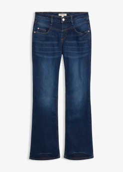 Jean bootcut taille mi-haute, extensible