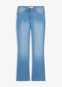 Jean bootcut taille mi-haute, extensible
