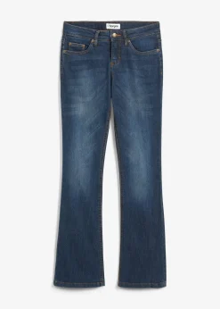 Jean bootcut taille mi-haute, extensible