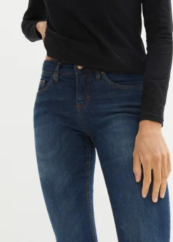 Jean bootcut taille mi-haute, extensible
