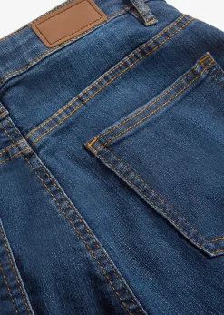 Jean bootcut taille mi-haute, extensible