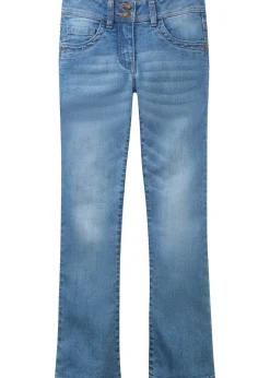 Jean bootcut taille mi-haute