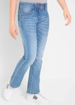 Jean bootcut taille mi-haute