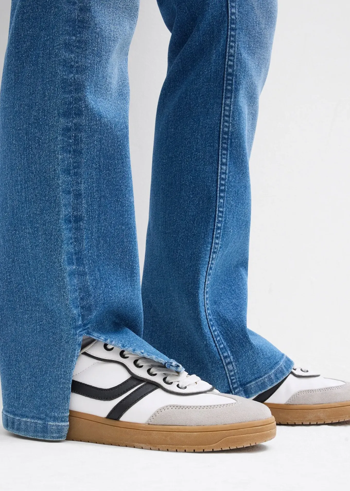 Jean Bootcut taille mi-haute